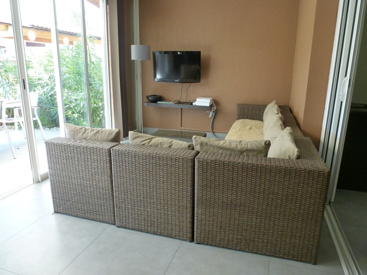 Top Airbnb: T3 in beautiful Residence with Pool near Sea in Oletta