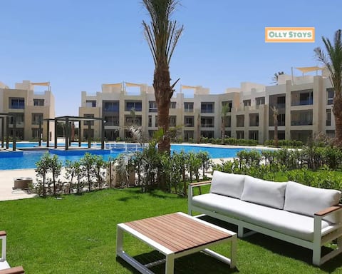 Mangroovy 2BR Beach and Pool Free access