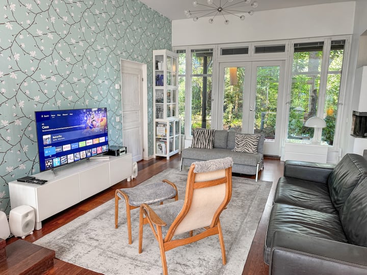 Charming Villa Solhalla For 8 With Forest Garden - Espoo
