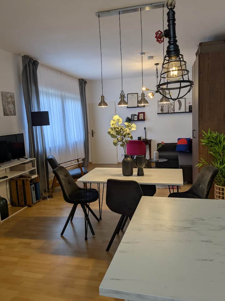 Friedberg City, Stylish 2 Room Apartment, 50m² - Bad Nauheim