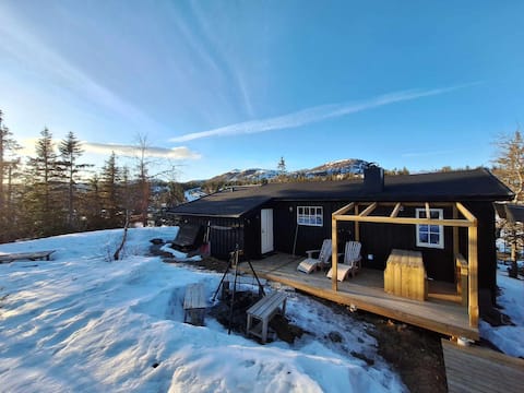 Popular Airbnb listing: In the middle of the "butter eye" on Lifjell in Midt Telemark
