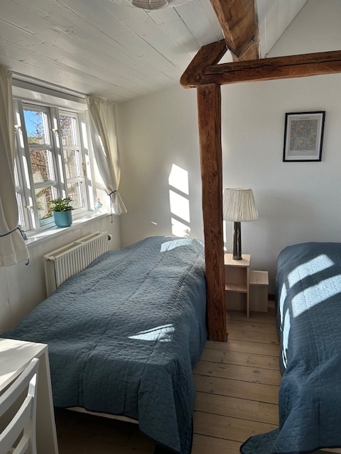 To dejlige sovepladser - og den ene med stjernekig. 