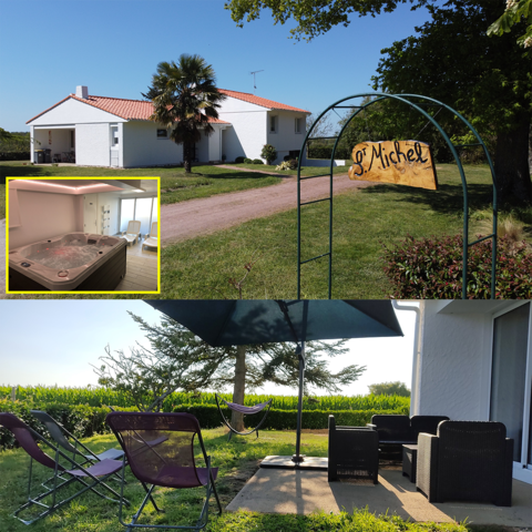Holiday home with Spa Vendée, 10 to 12 pers.