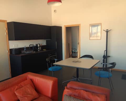 Top performing Airbnb: Studio on terrace with sea view of Douarnenez Bay in Douarnenez