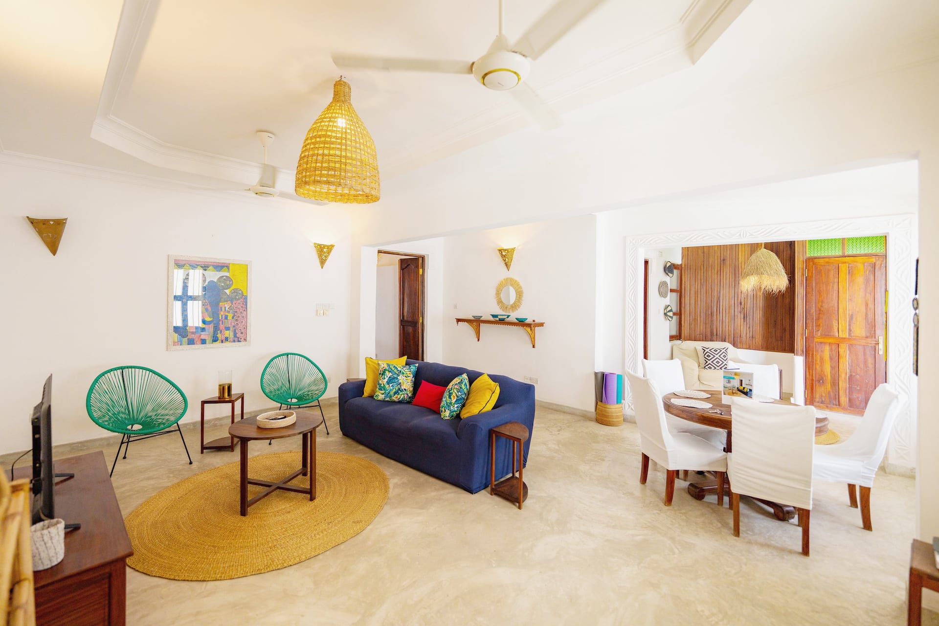 Unique Stone Town Retreat with Large Balcony & AC