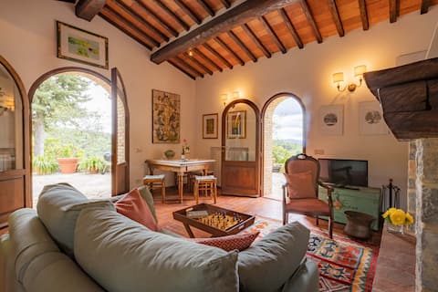 Proprietà Airbnb di successo: Cipressini 2 - pool and amazing views a Castellina In Chianti