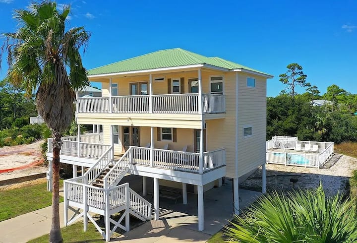 One Row From Ocean W/ Heated Pool! - Indian Pass, FL