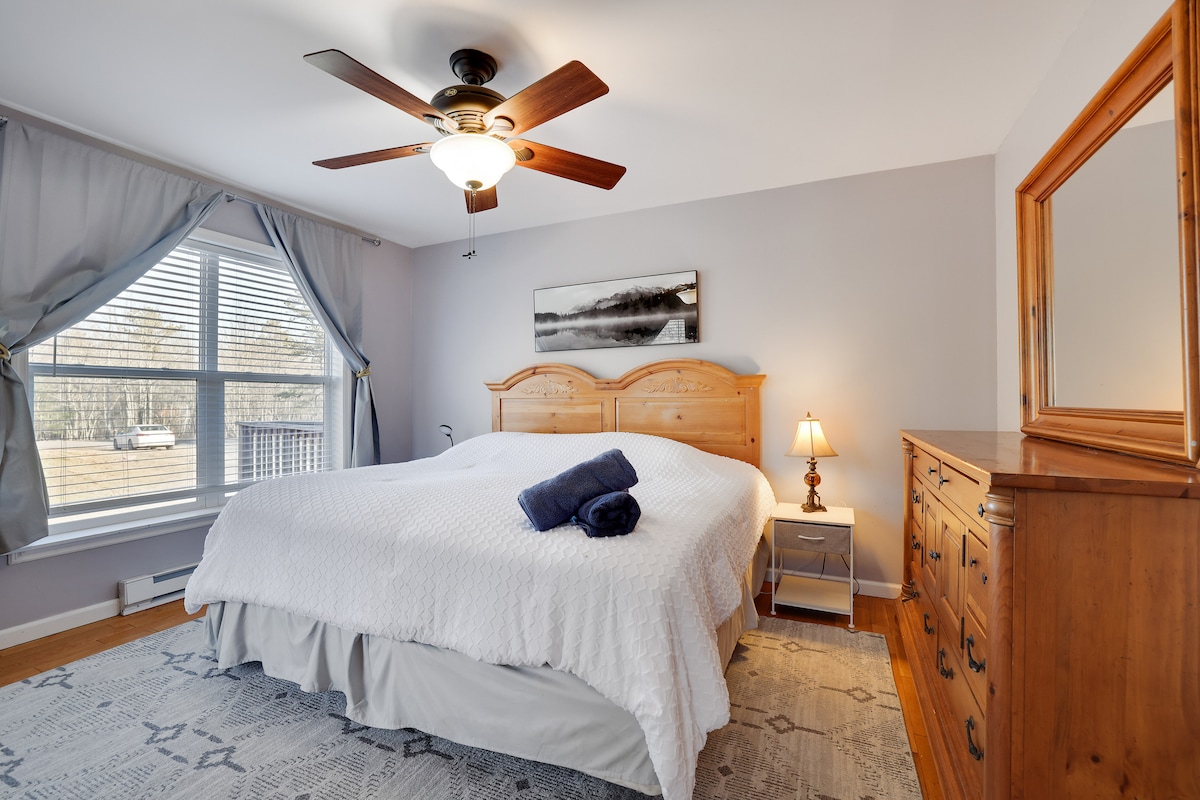 Master King bedroom on the 2nd floor