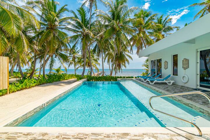 Belize Oceanfront Villa w/ Pool, Beach & Pier gallery image 3