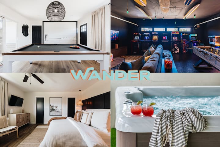 Modern Luxury w/ EPIC Backyard and Jacuzzi