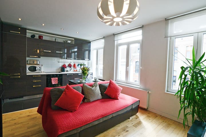 Charming Apartment In Great Neighbourhood - Brussels