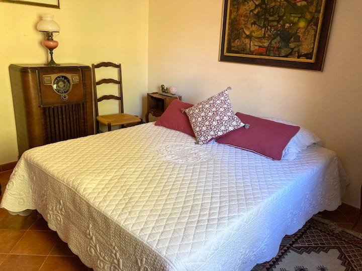 Chambre 2. Possibilité deux lits simples ou lit 160 avec sur matelas