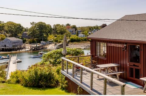 Waterfront Cabin on Maine Lobster Harbor