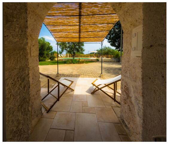 Panoramic trulli with swimming pool in Monopoli gallery image 3