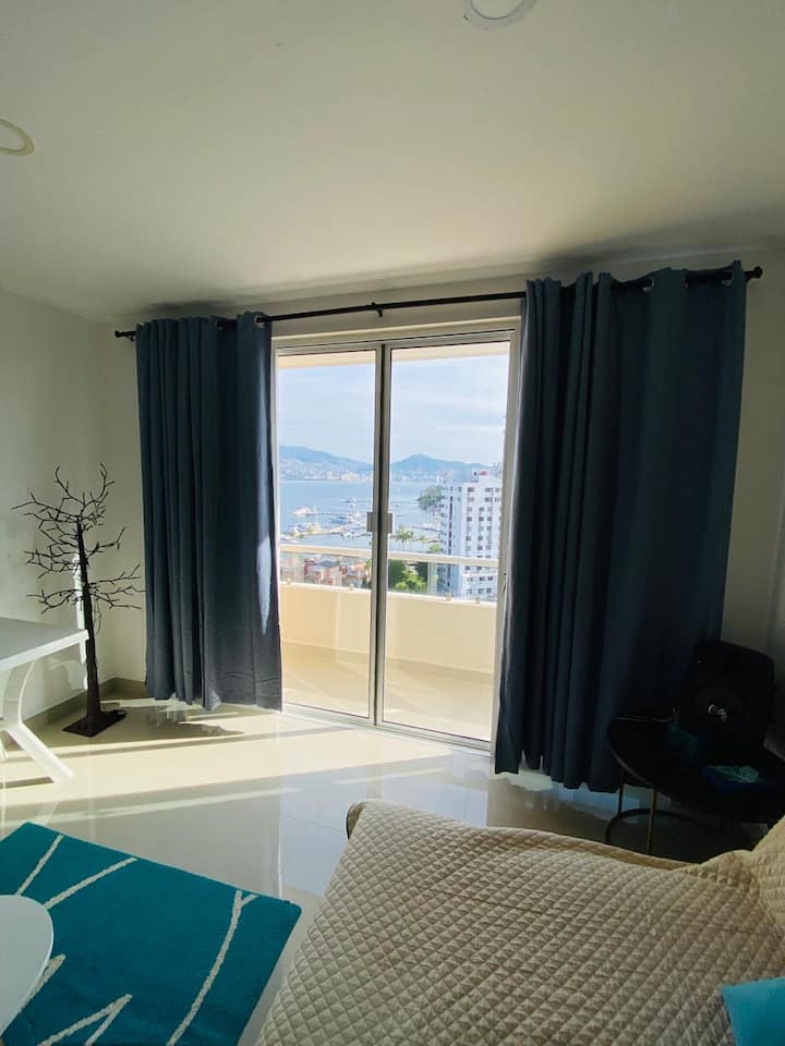 Hermoso Departamento Con Vista Al Mar - Pie de la Cuesta