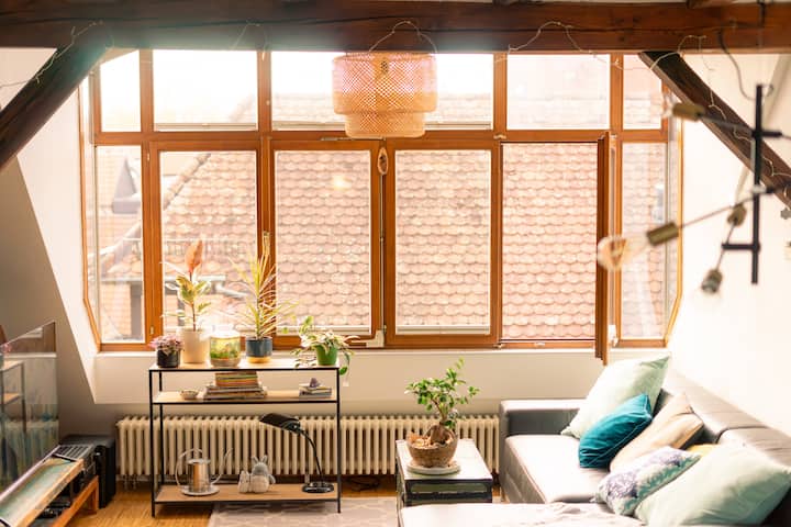 Noras Maisonette Mit Dachterrasse In Der Altstadt - Ettlingen