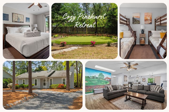 Pinehurst Golf Retreat | Putting Green + 3br - Pinehurst, NC