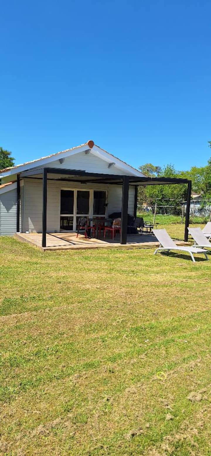 Chalet 4 Pers. Avec Piscine Couverte Partagée - Hourtin