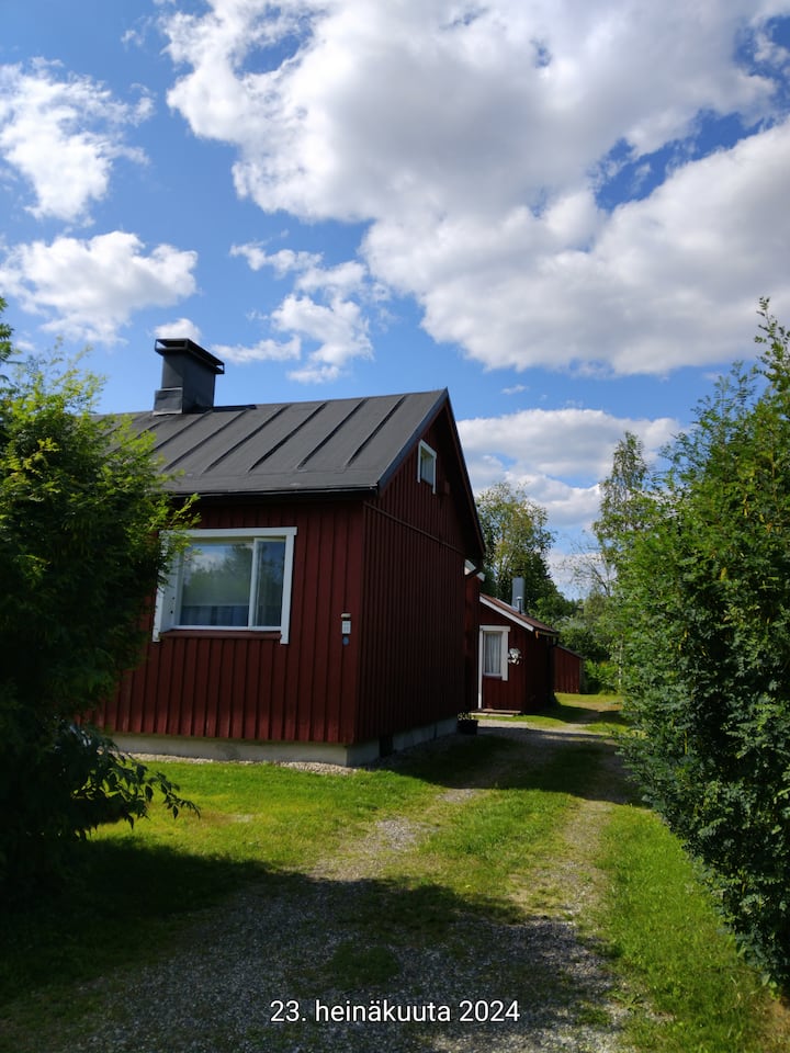 Mummonmökki & Pihasauna Mukavuuksilla - Kajaani