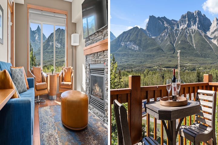⭐Hottub+pool⭐ Epicviews 2kingbeds+gasplace - Canmore