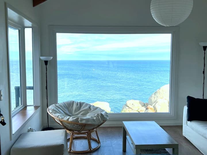 Casa Cómoda, Vista Al Mar En Tranquilo Condominio. - El Quisco