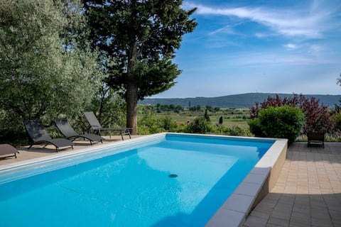 Vila Porto Olive with a Heated Pool, near Piran