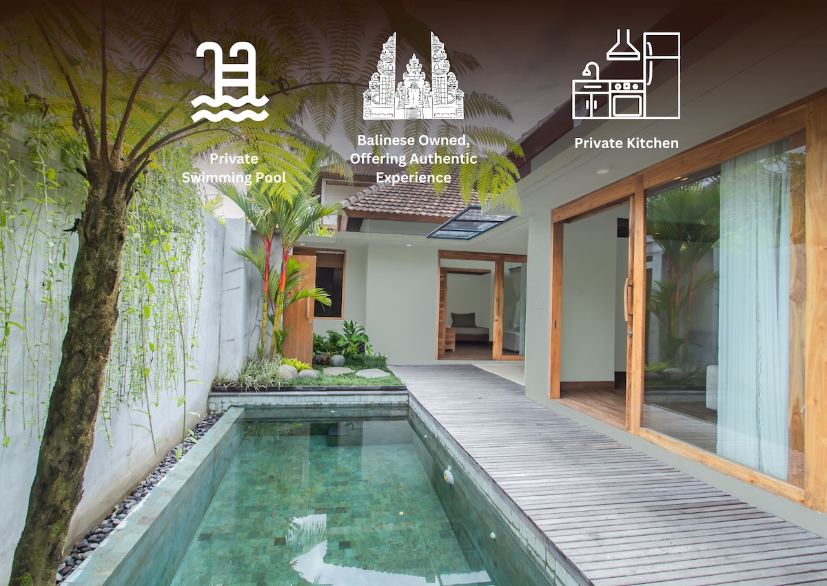 Villa in Ubud · ★4.88 · 2 bedrooms · 2 beds · 2 private baths, συγκρίσιμο Airbnb