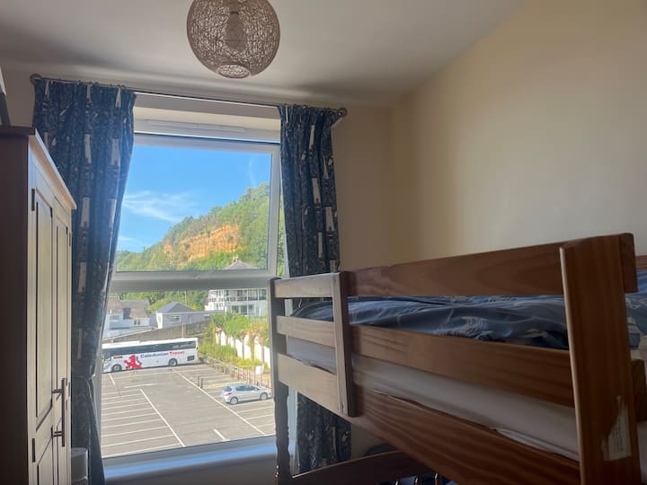 Literas con vista al mar. 