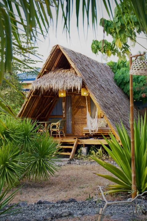 Bali vibes in your own luxurious bamboo cottage