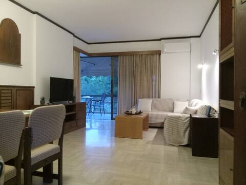 2BD apartment with large balcony near the sea!!