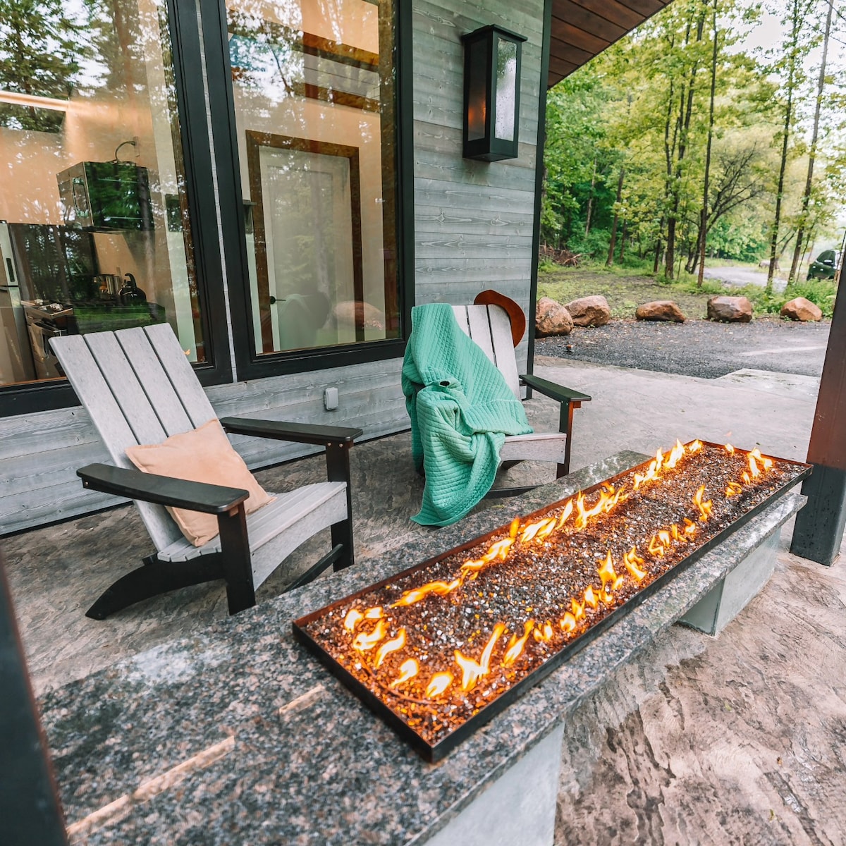 Luxury Tiny House w/ hot tub & sauna Tiny houses for Rent in