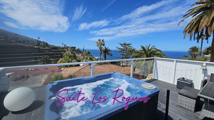 Sunset  Cortés & Castro Beach. Suite Con Jacuzzi - Tenerife