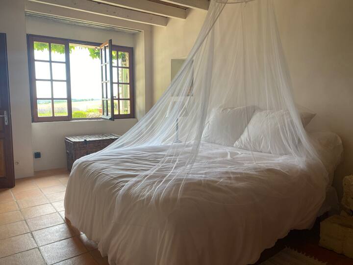 Chumba cha kulala cha Master na Kitanda cha Malkia