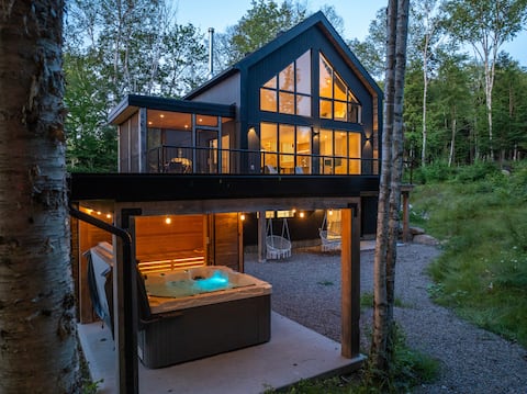 Metsä Tremblant Chalet – Spa – Sauna – Forest