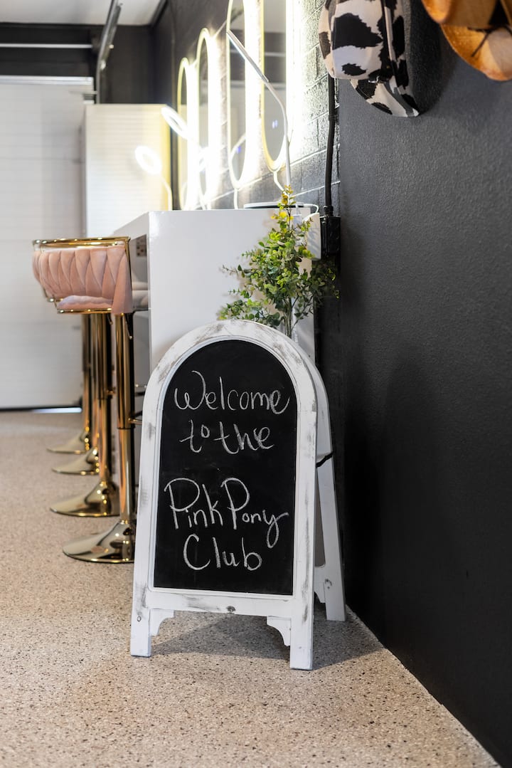 Welcome to “The Pink Pony Club”.