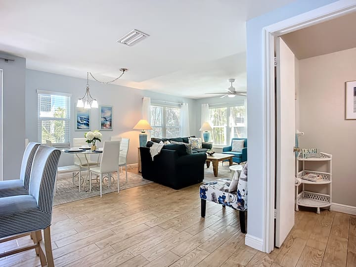 العيش في منطقة ساحلية مفتوحة في جو مريح