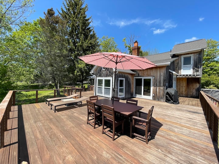 Bucolic 1800s Farmhouse W/ Sauna (Lgbtq Owned) - Margaretville, NY