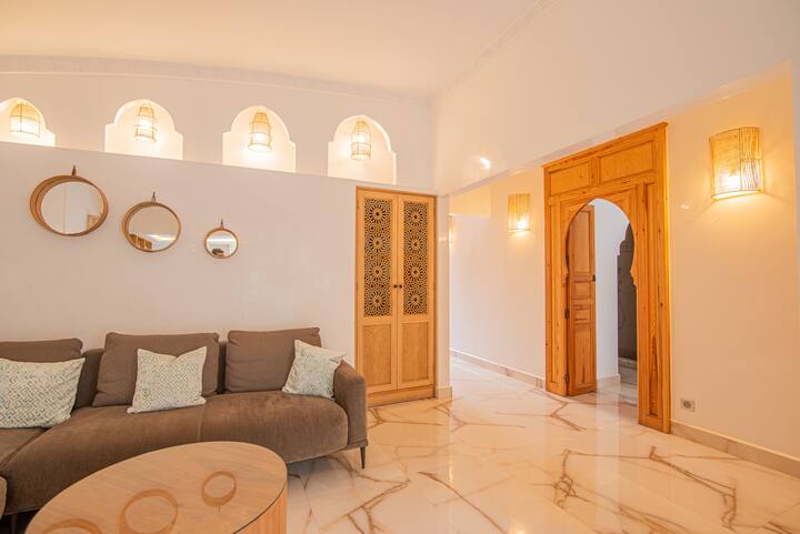 Agreable Villa Avec Piscine Chauffée Proche Centre - Agadir