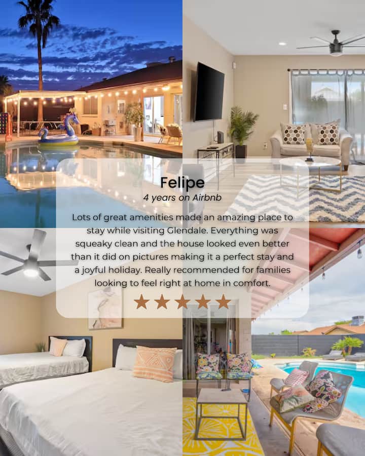 Glendale Getaway | Pool - Glendale, AZ