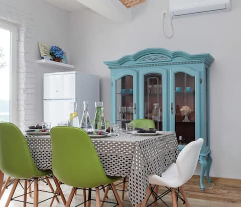 Villa Oliviya Budva | blue house