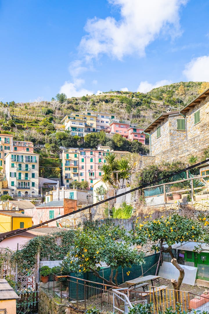 Casa Spaziosa , Terrazzo Panoramico Vista Castello - Manarola