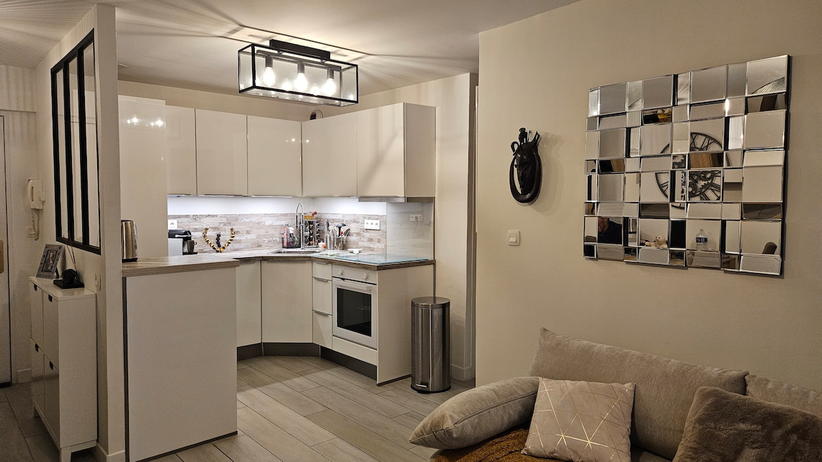 Leistungsstarkes Airbnb: T2 40 m² Air-conditioned 6 min walk Borely-Prado Beach in Marseille