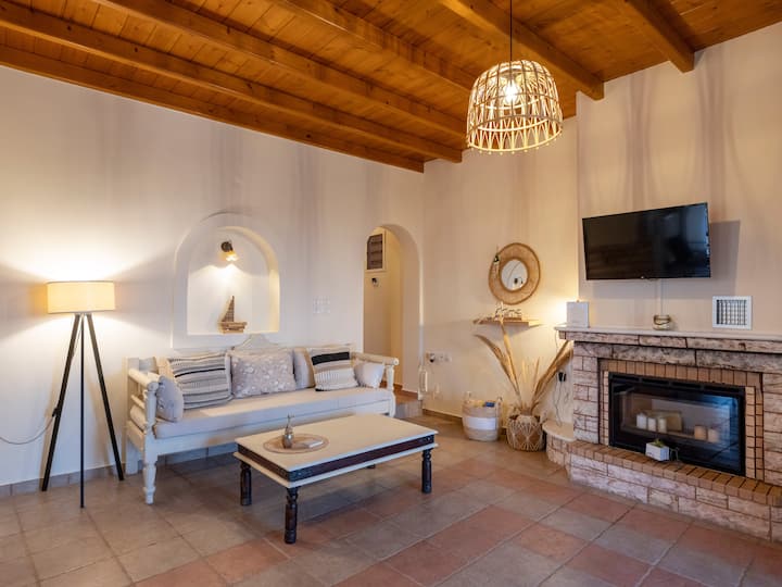 Trip's House: εξοχικό σπίτι με θέα στη θάλασσα. - Paros
