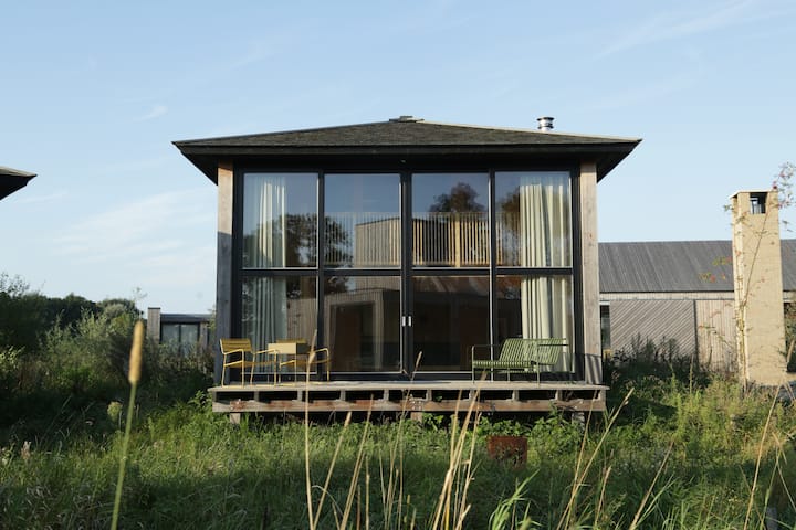 The Barn | Private Field Cabin With Wood Stove - Amsterdam