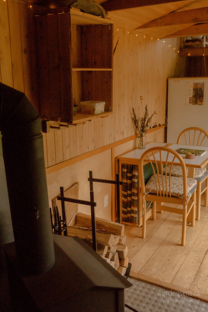 Authentique Mini-maison Sur Site éCoresponsable - Lac-Mégantic