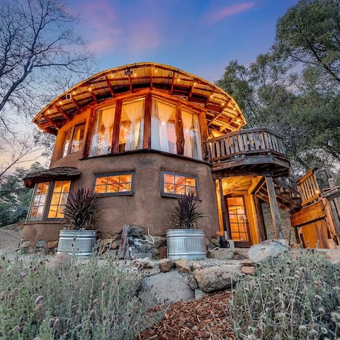 Birds Nest, fresh, rustic, romantic, pond front