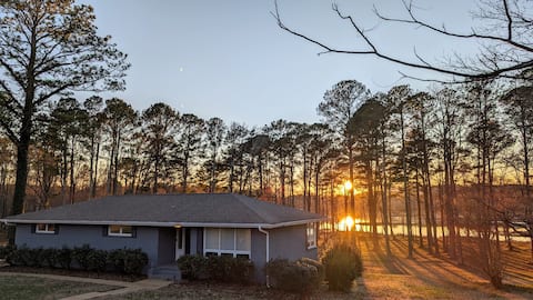 Shallow Water Mid-Century Lakeside