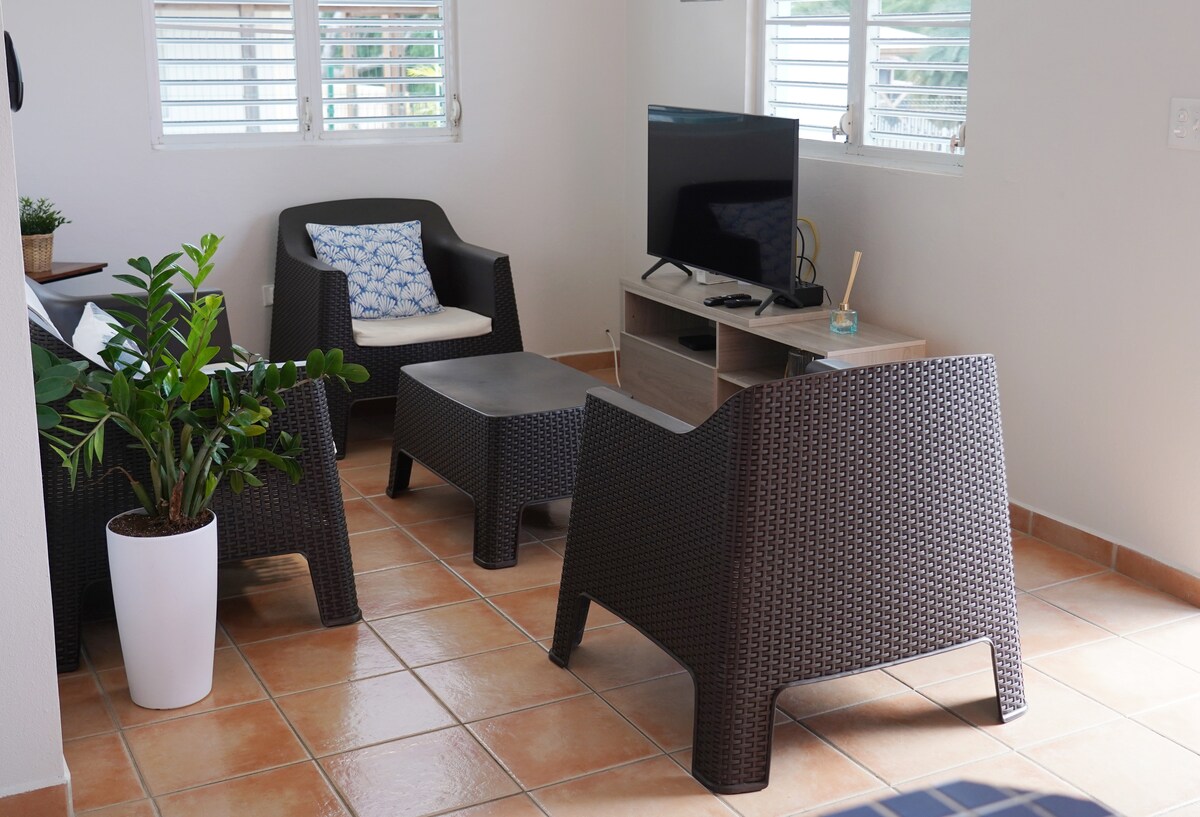 Top performing Airbnb: Boqueron Blue House in Pole Ojea
