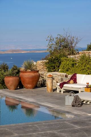 Villa Mykonian Ode Stunning Sunrise & Sunset Views gallery image 5