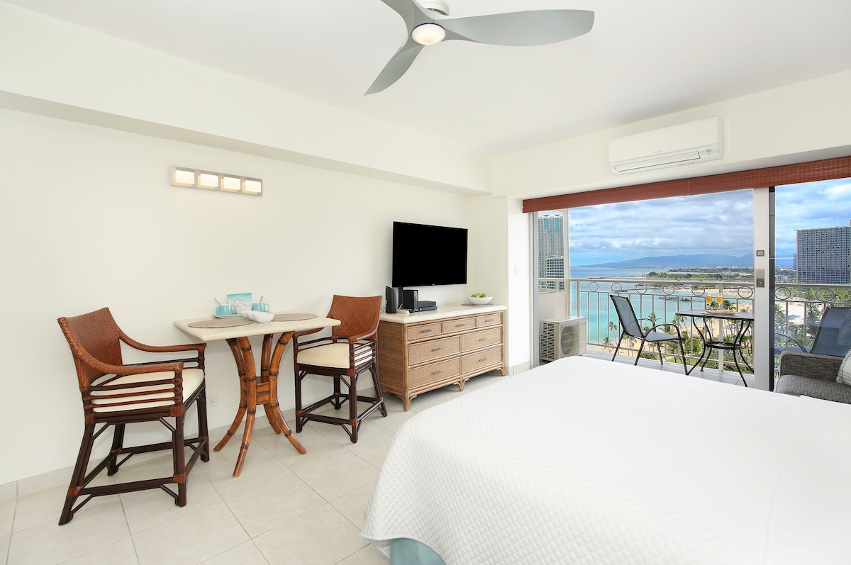 Pillow Talk: "Kijk naar dat uitzicht!"